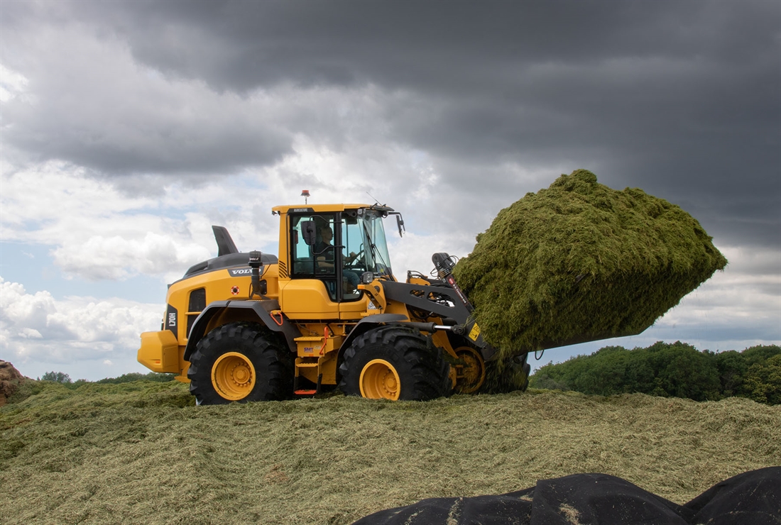 Agricultural spec Volvo wheeled loader