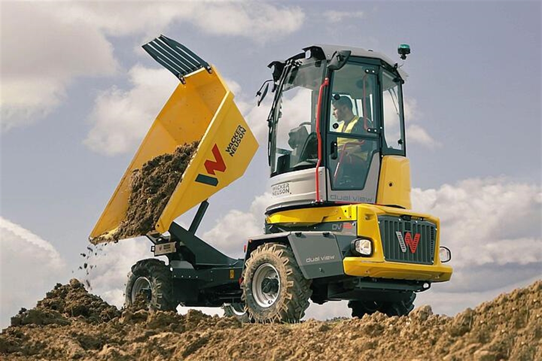 Wacker Neusons New DV45 Puts Dumper Drivers in a Spin