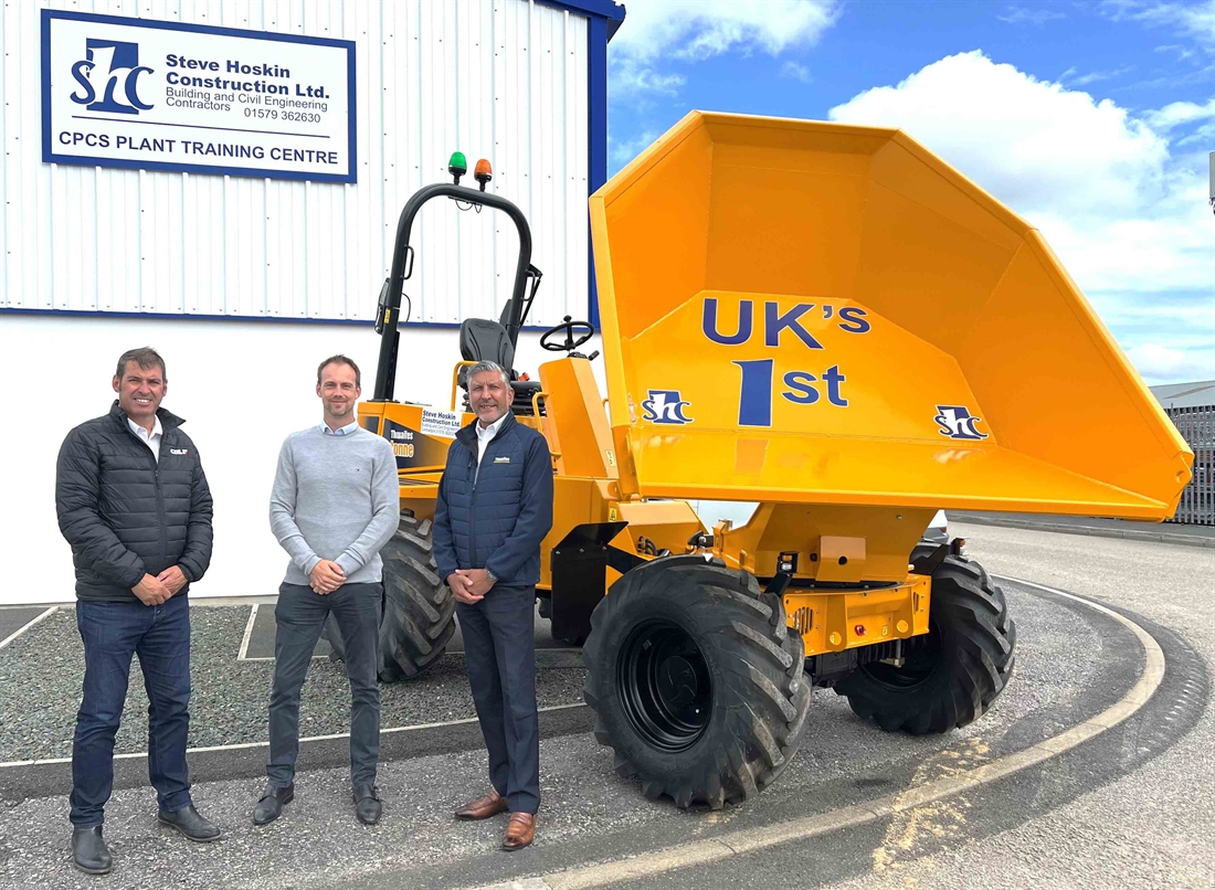 SHC first to buy new Thwaites dumpers