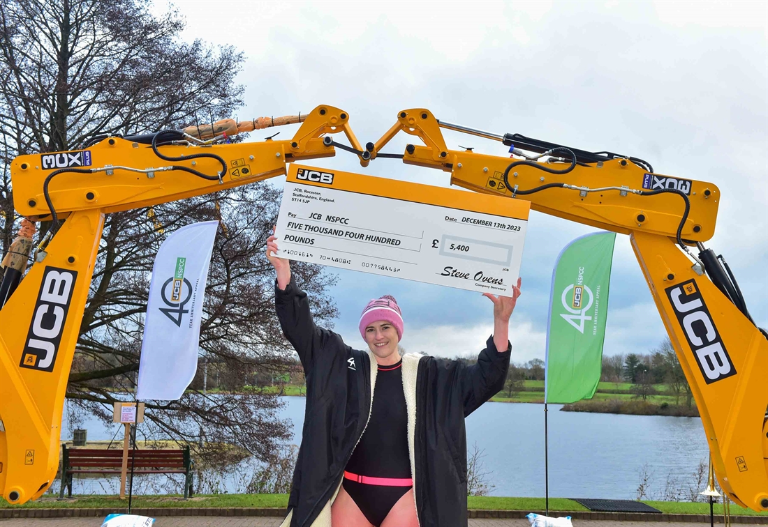 JCB employee raises money for NSPCC