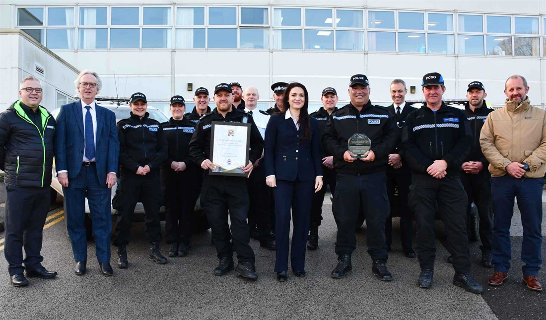 Derbyshires Rural Crime Team wins Rob Oliver Award
