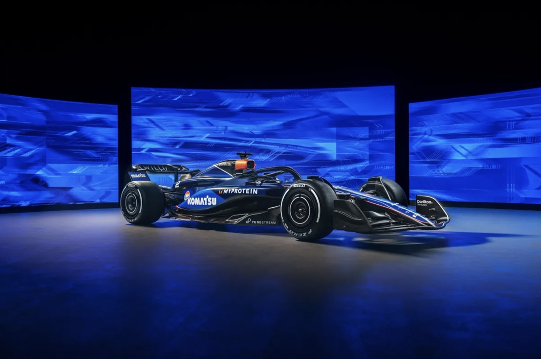 Komatsu signs F1 sponsorship deal with Williams
