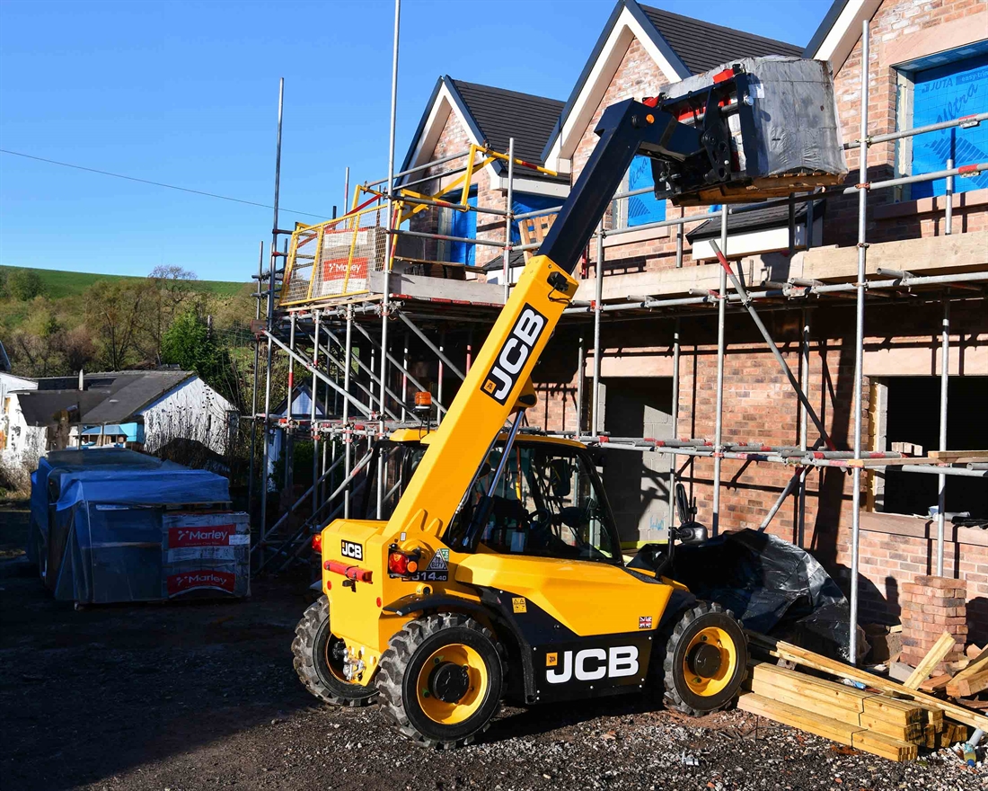 Tiny JCB Loadall has big impact