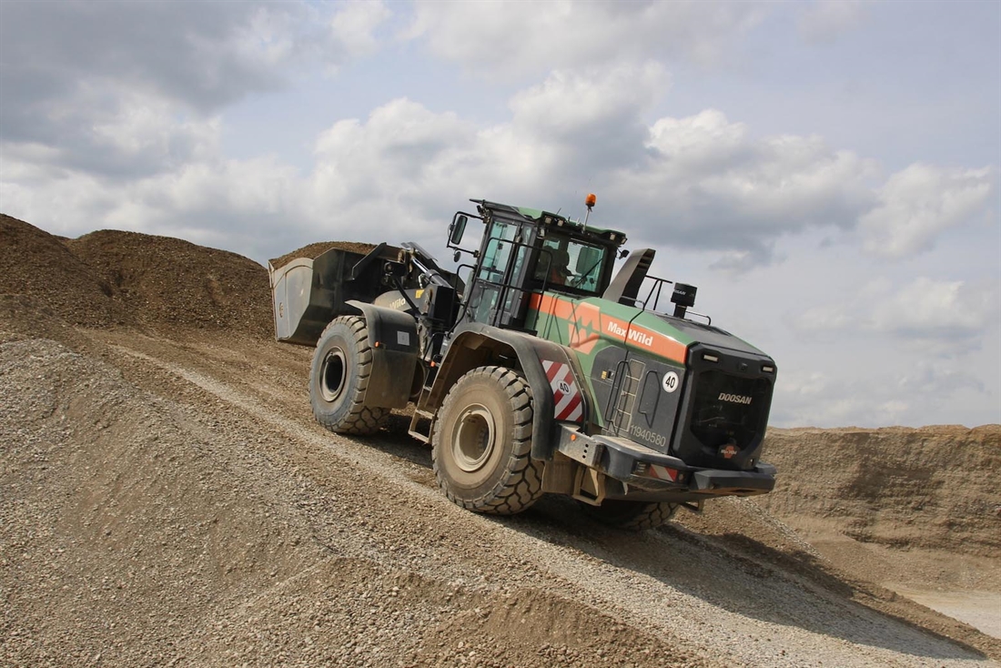 Max Wilds Develon DL420CVT-7 Wheel Loader