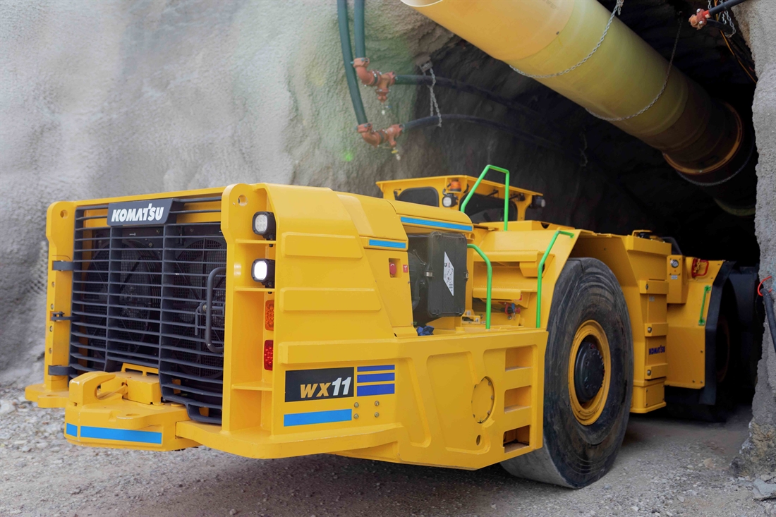 New Komatsu WX11 LHD