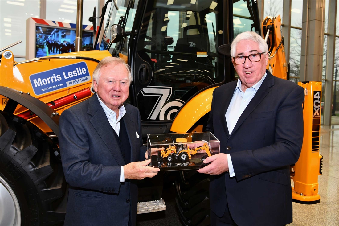 Morris Leslie's 68 million JCB order