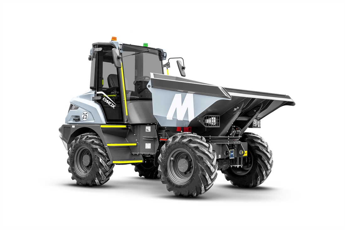 New Mecalac eMDX electric site dumper