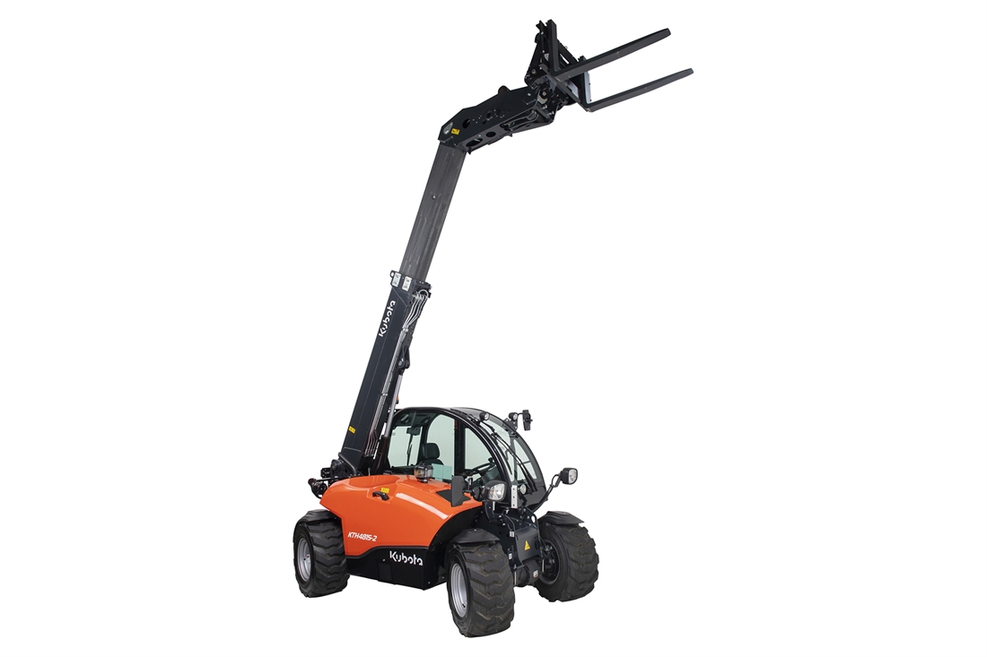 Kubotas first compact telehandler