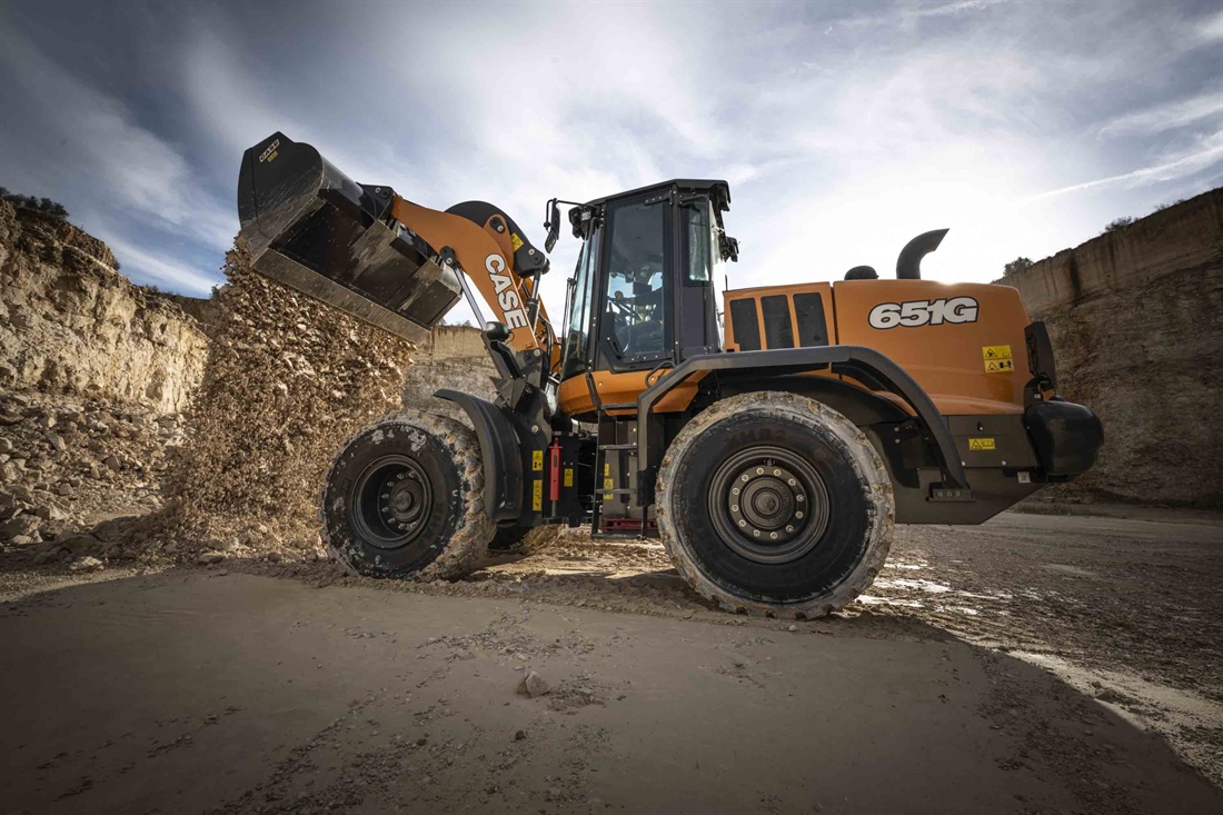 New Case 651G G-Series Evolution wheel loader