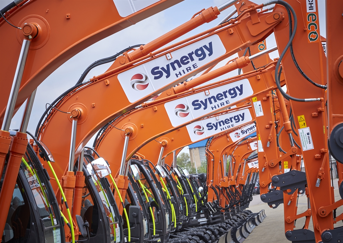 Xwatch leads the way  Hitachi Construction Machinerys preferred safety system in action with Synergy Hire.