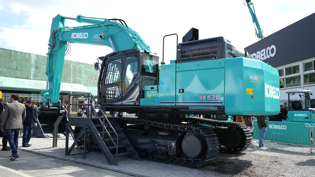 Kobelco went Big at Intermat 2024