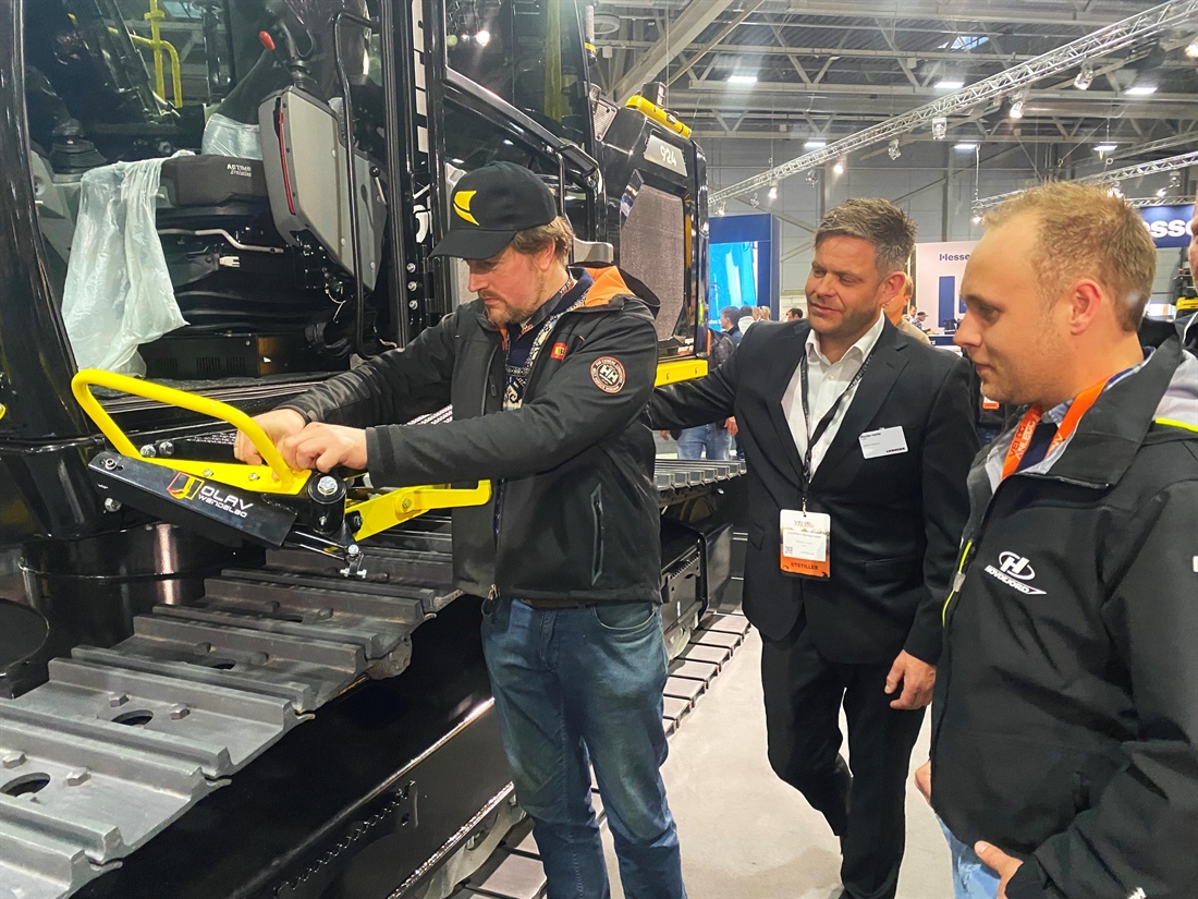 Norwegian Excavator Access Ladder Gains CE Mark