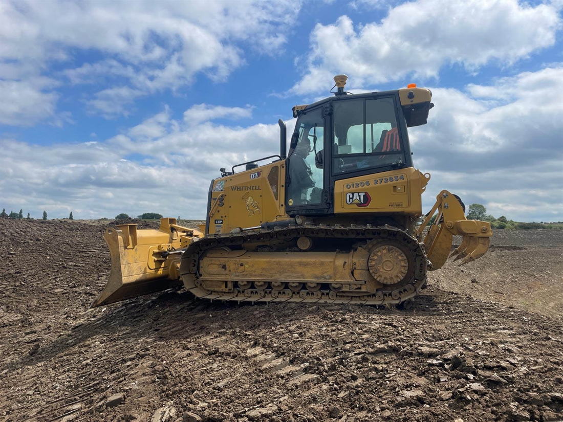 Cat D3 dozer for Whitnell Plant