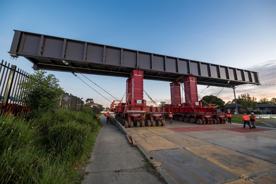 Minimizing disruption with bridge construction solution in Melbourne