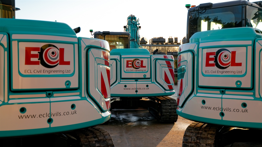 ECL complete Kobelco excavator deal