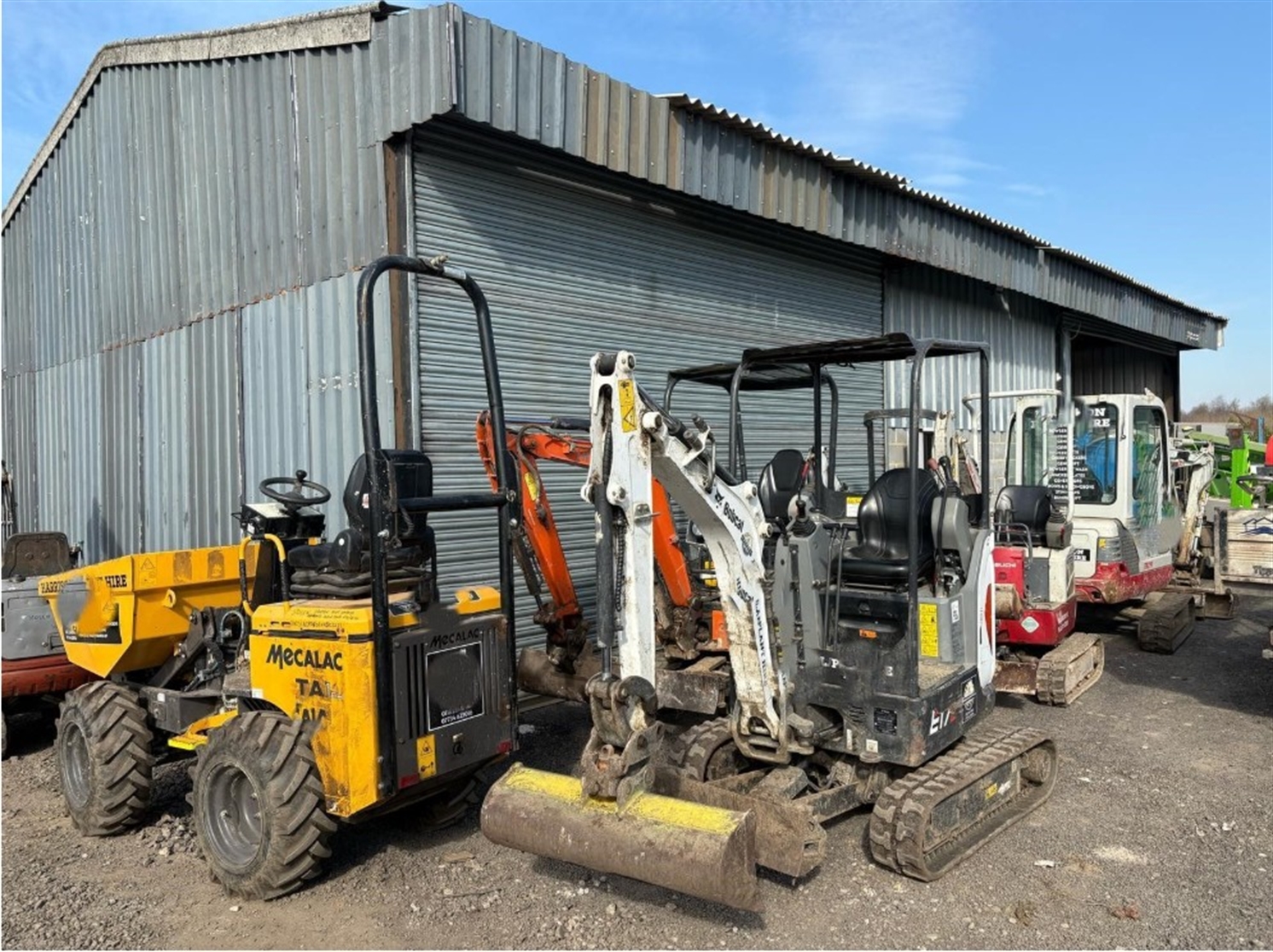 Funding helps lead to recovery of £890,000 of stolen plant and equipment