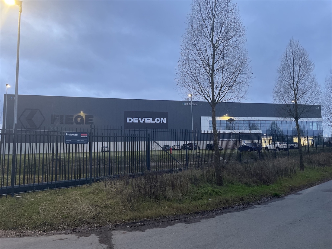 Develon opens new parts distribution centre in Belgium