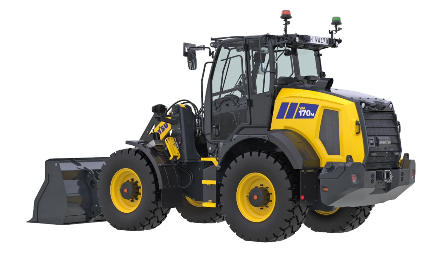 Komatsu expands wheel loader product range with new WA170M-11