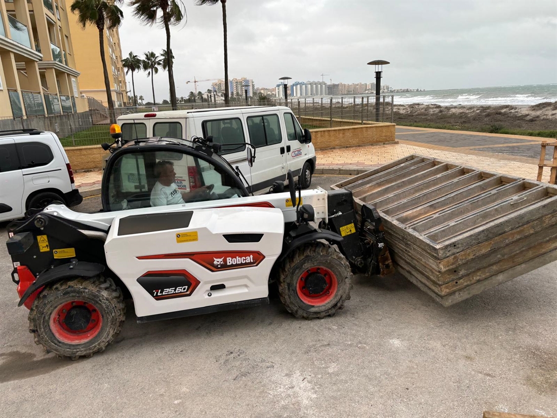 Manoeuvrability & speed on site from new Bobcat telehandler