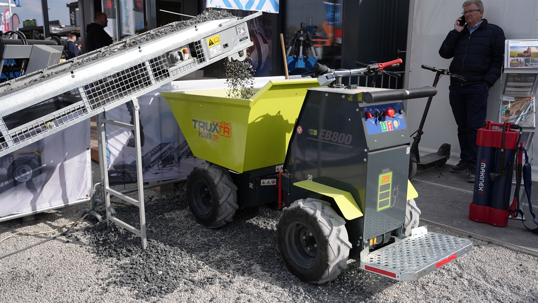 Continuous Dump and Load with Tufftruk at Bauma