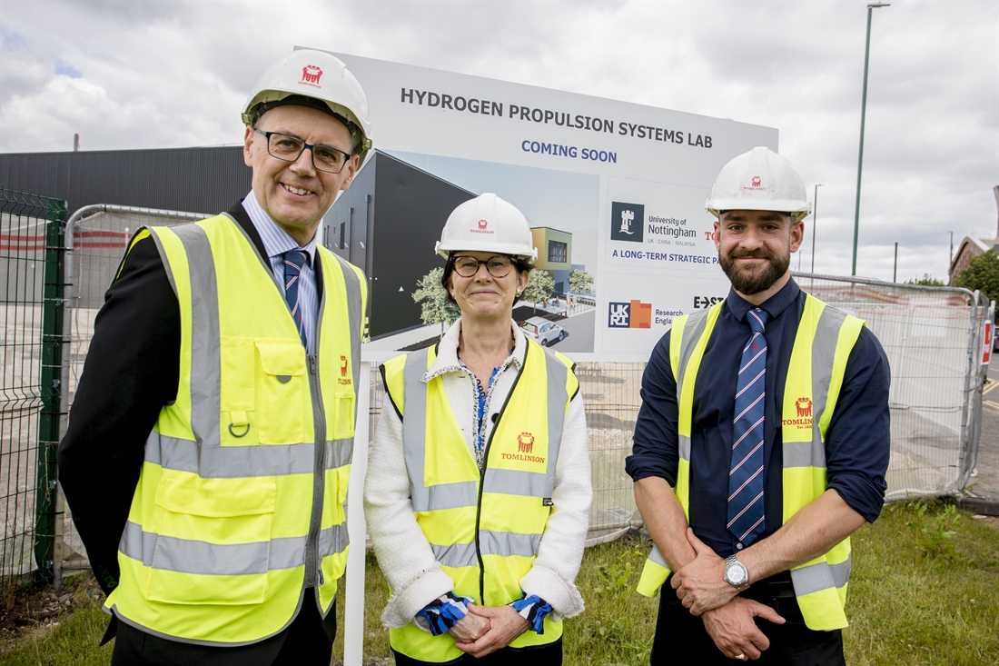 Investment zone minister visits hydrogen propulsion systems lab site as EMIZ celebrates first year supporting grantees