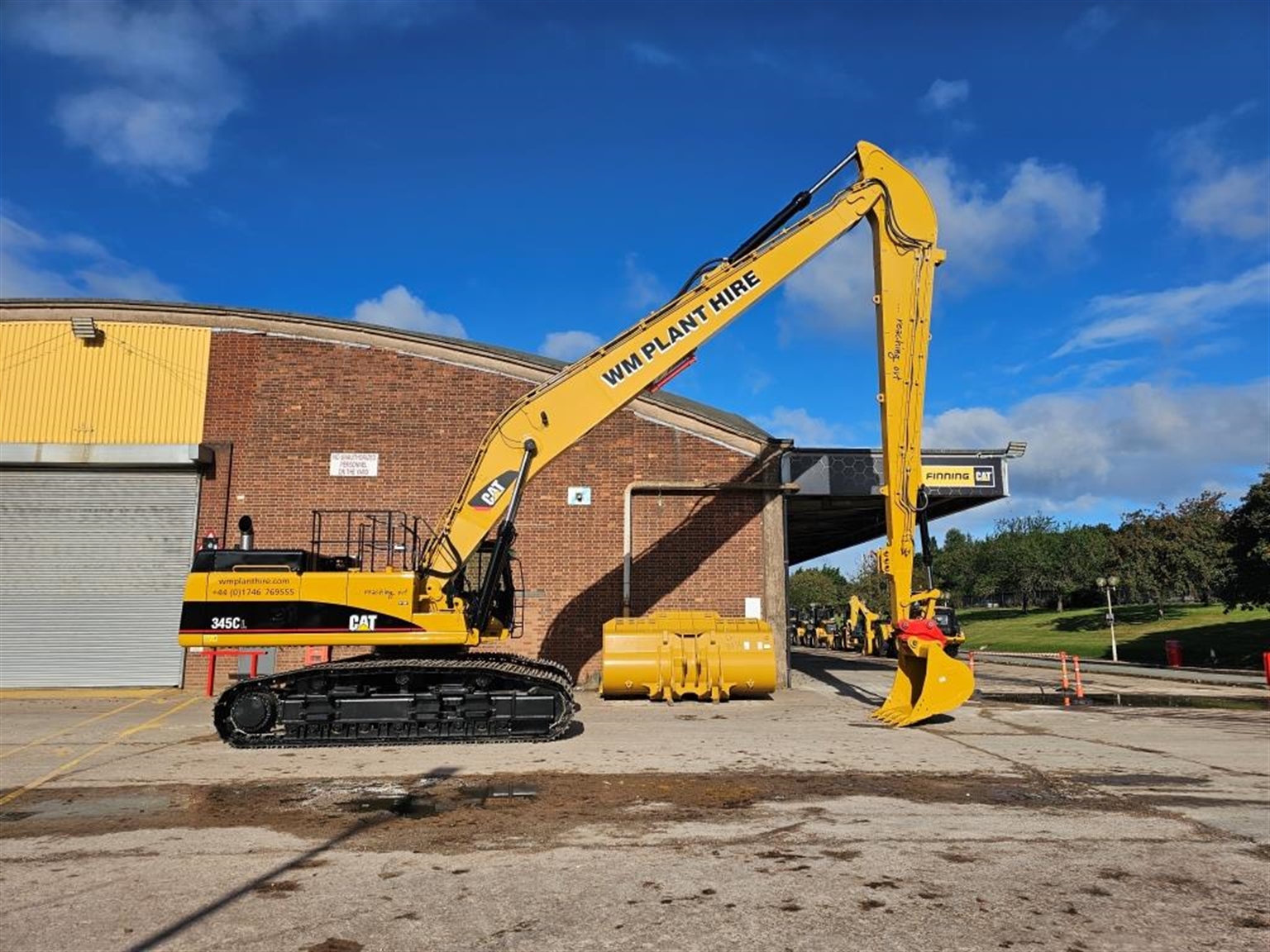 Sustainable rebuild solution for Cat long reach excavator
