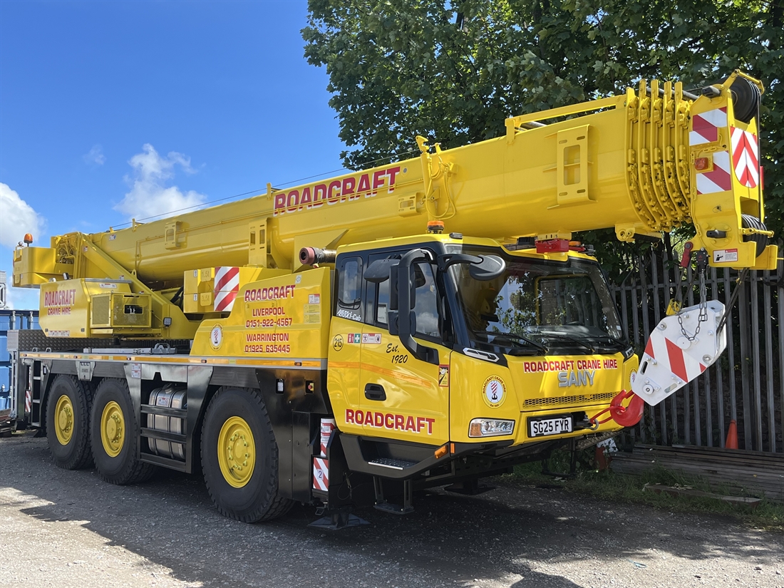 Roadcraft Crane & Plant Hire invests in SANY