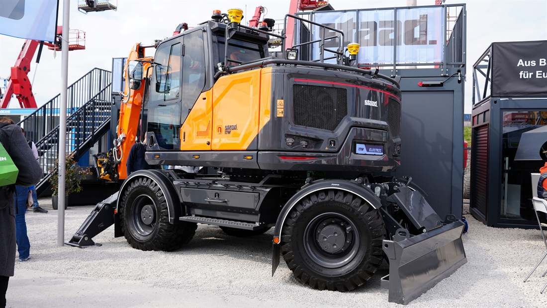 STAAD Wheeled Excavator had us all Buzzing at Bauma