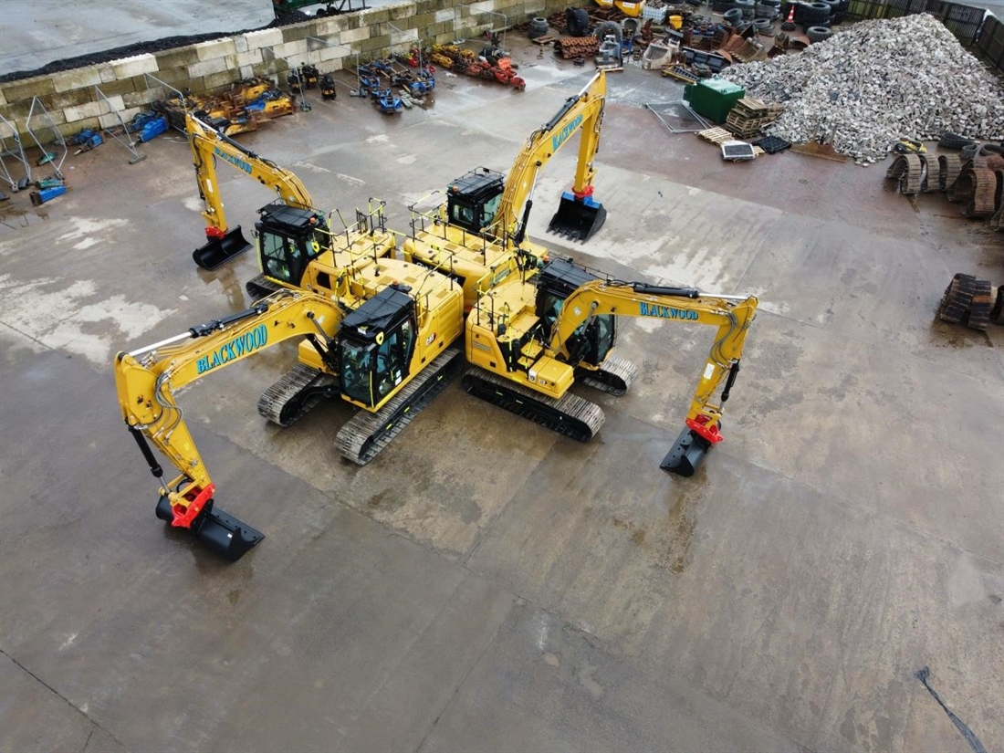 Blackwood Plant Hire invests 3.5m in Cat machines