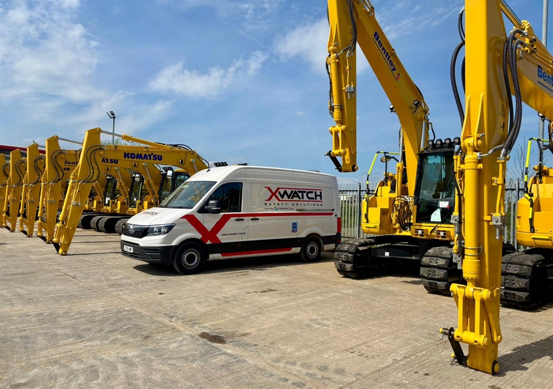All new JN Bentley excavators to be fitted with Xwatch safety systems
