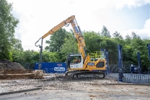 Two new Liebherr special excavators optimise Bethell's civil engineering performance