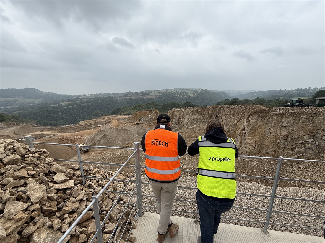 Collins Earthworks Ltd hosts-live drone flight