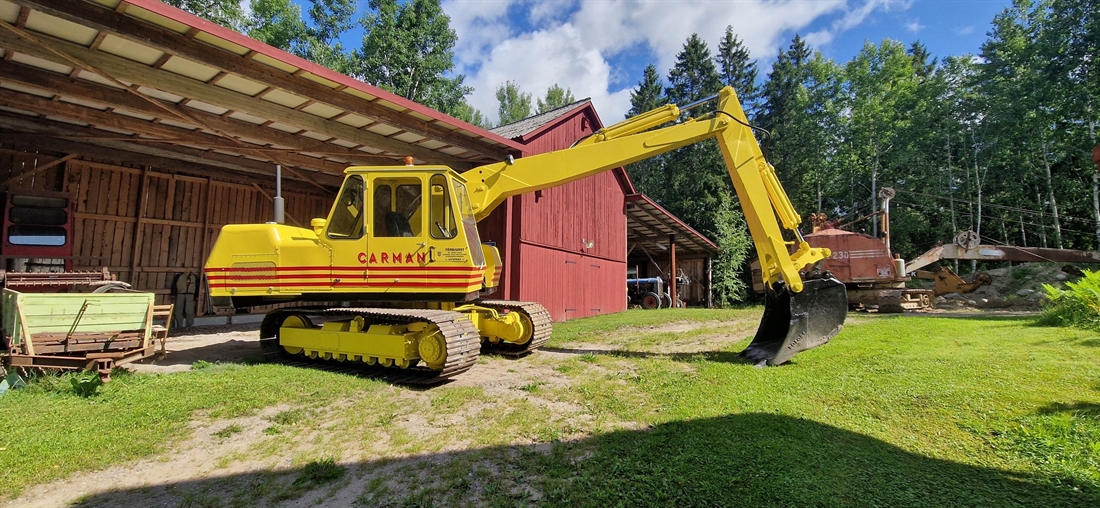 Rare Swedish Excavator Restored