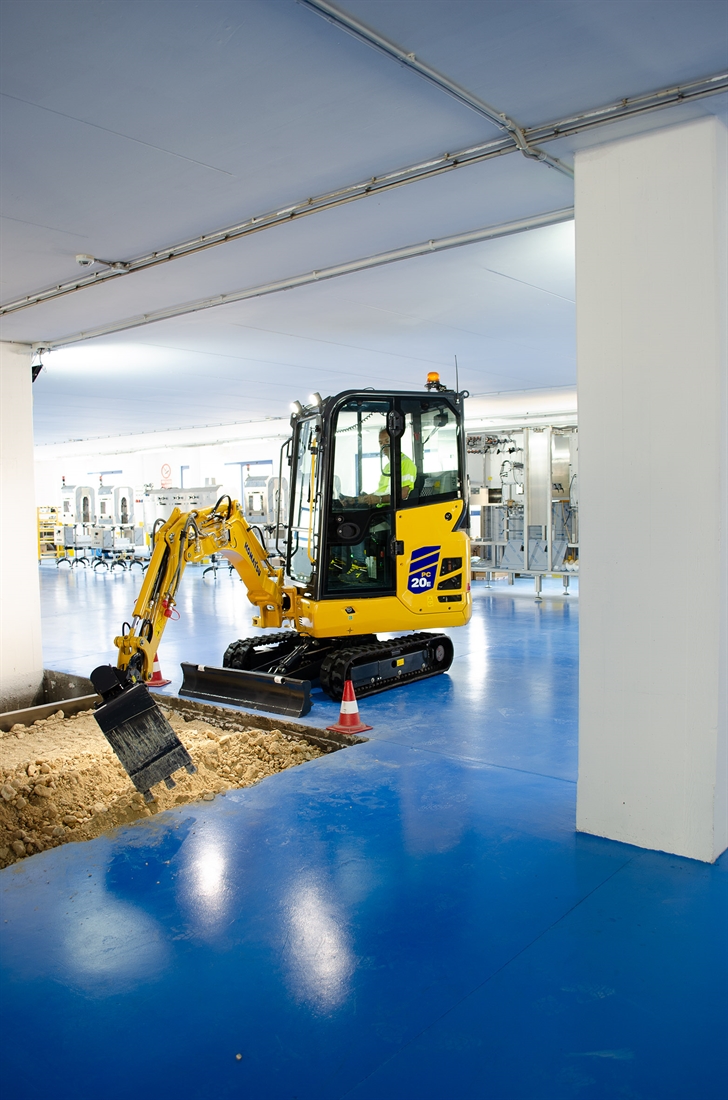 Komatsu expands electric product range with new PC20E-6 mini excavator.