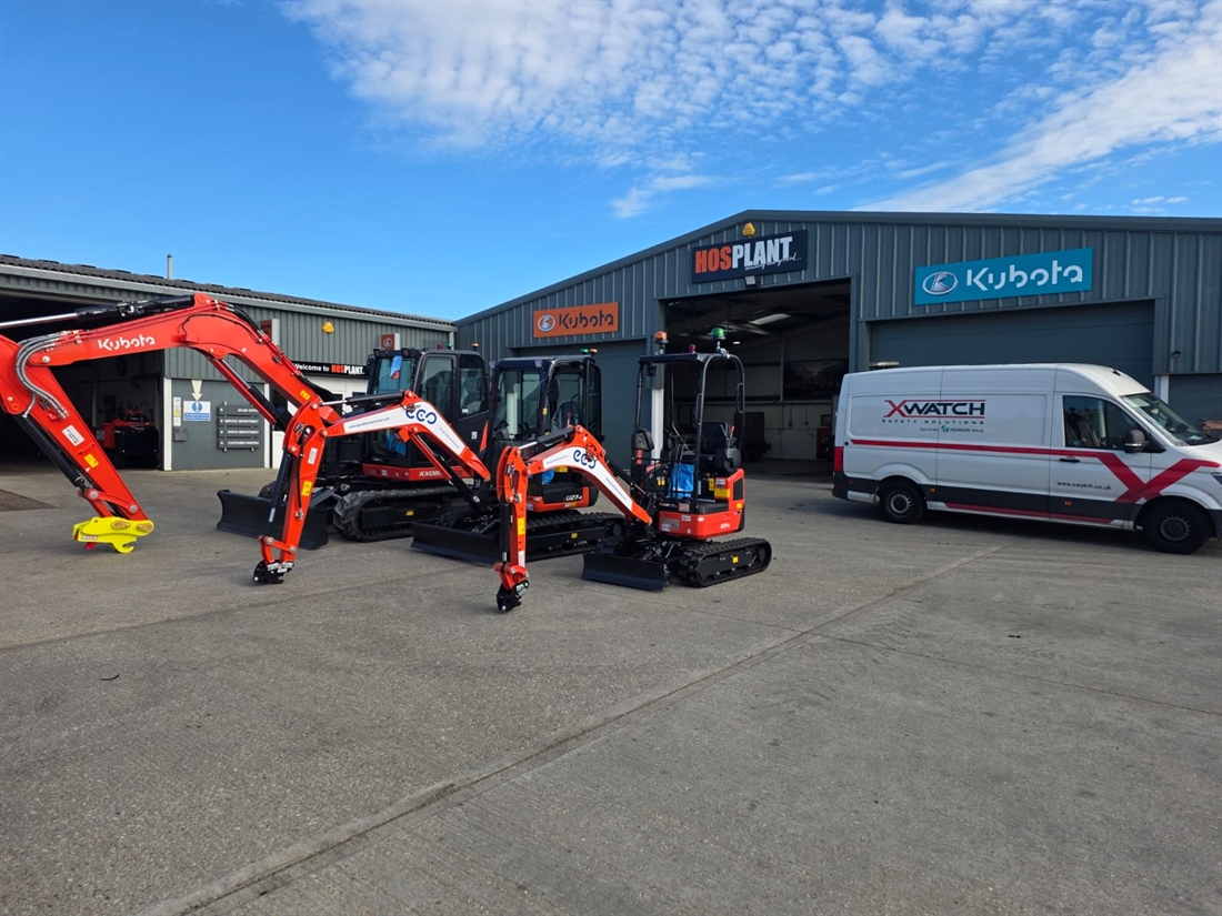Hosplant customer ECS strengthens site safety with Xwatch XW4 systems