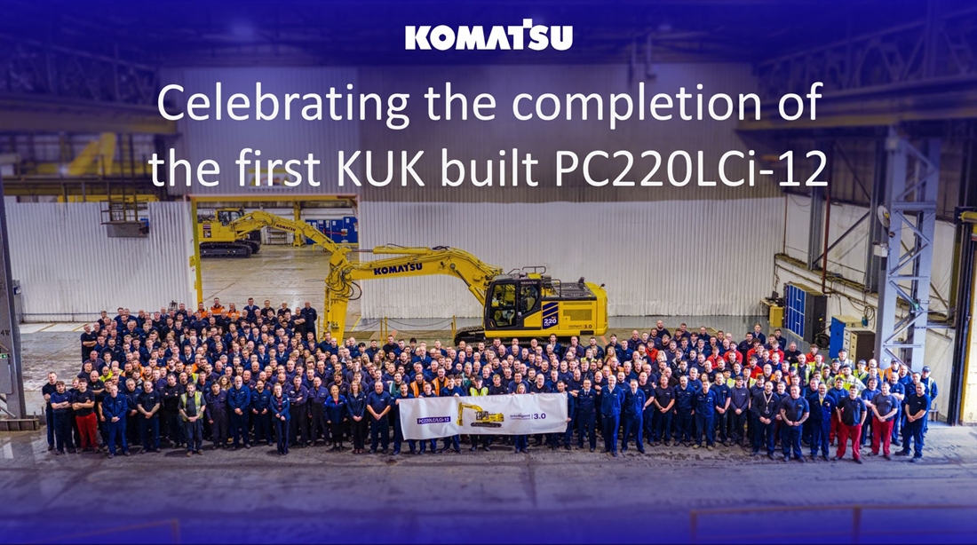 A New Milestone for Komatsu UK Ltd