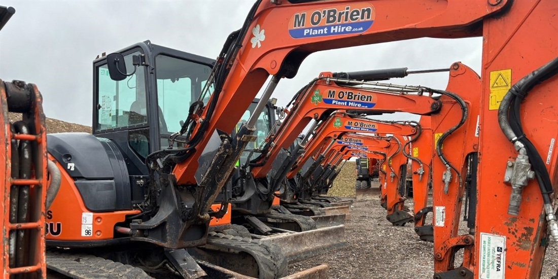 Ritchie Bros. UK partners with M O'Brien Plant Hire for Fleet Regeneration Auction