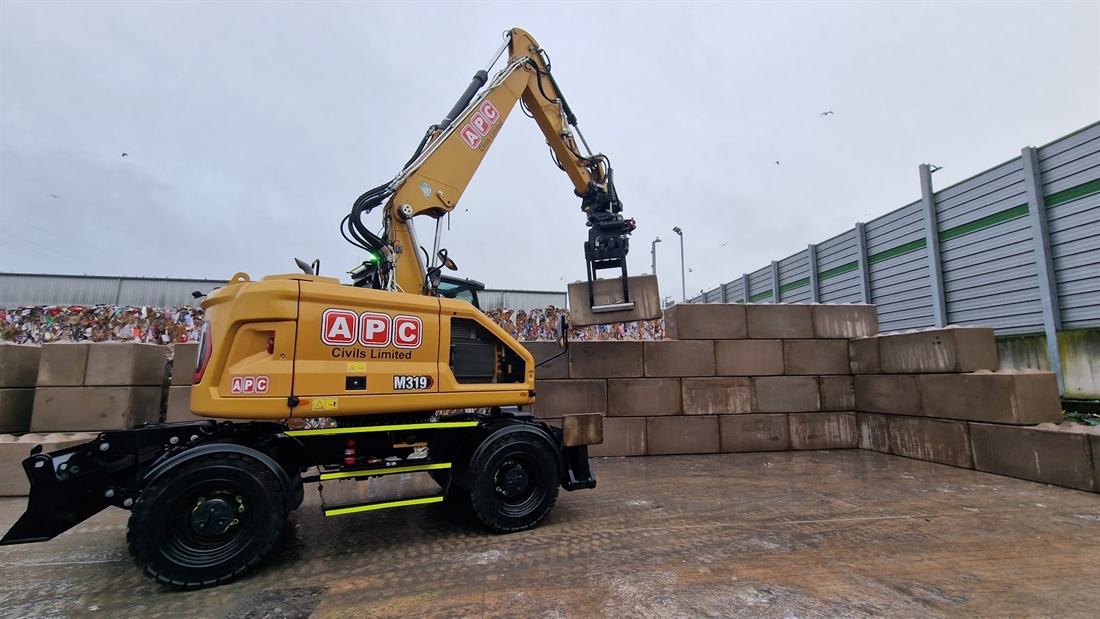 APC Civils enhances fleet versatility with new Cat M319 wheeled excavator