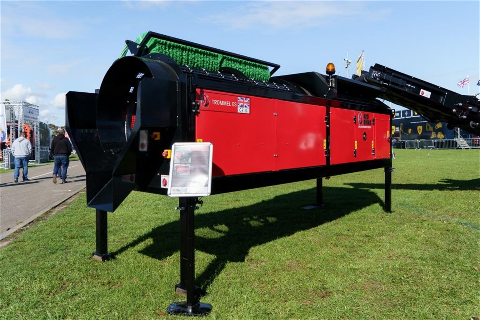 Red Rhino 'crushes it' with launch of new electric trommel