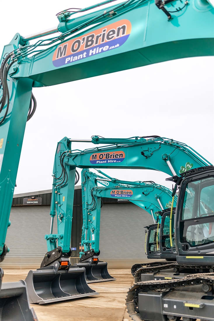 M OBrien Group freshens up with 4.5m Kobelco deal