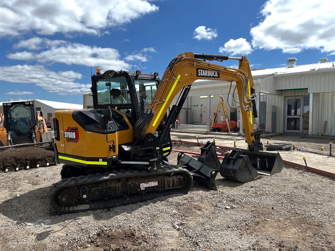 Starbuck Still Smiling with Sany