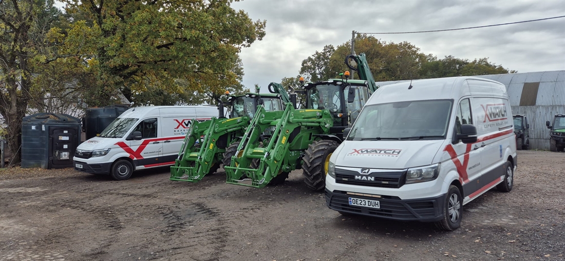 Xwatch systems safeguard John Deere tractors working for Natural Resources Wales