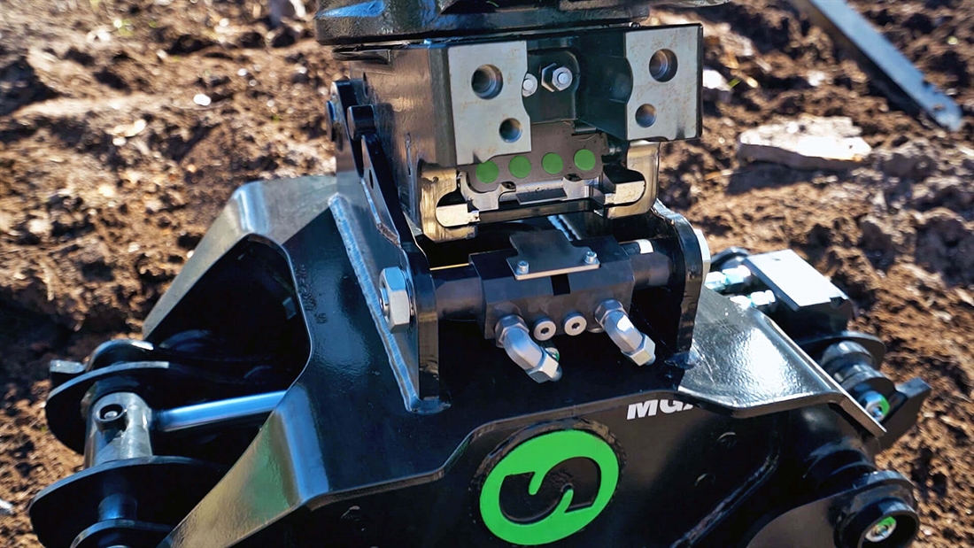 Steelwrist launches SQ40 quick coupler