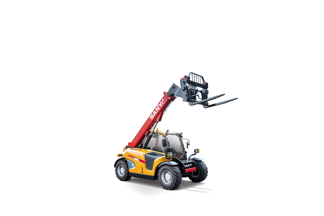 SANY expands telehandler line-up with fully electric 6m model
