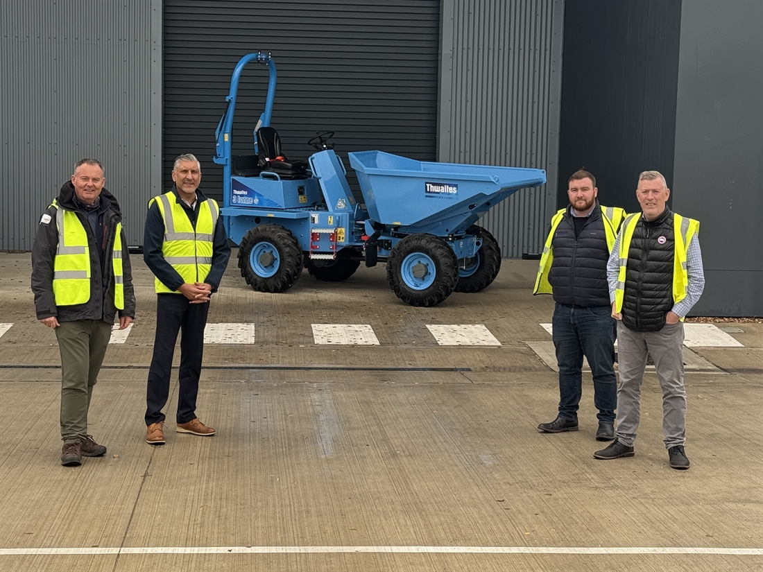Harringtons leads the charge with their first electric dumper from Thwaites