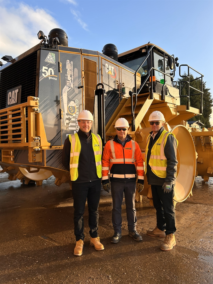 Littler Machinery celebrates 50th anniversary with specialist landfill fleet investment through Finning