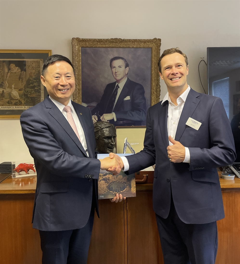 SANY Heavy Machinery UK Ltd appoints TH White