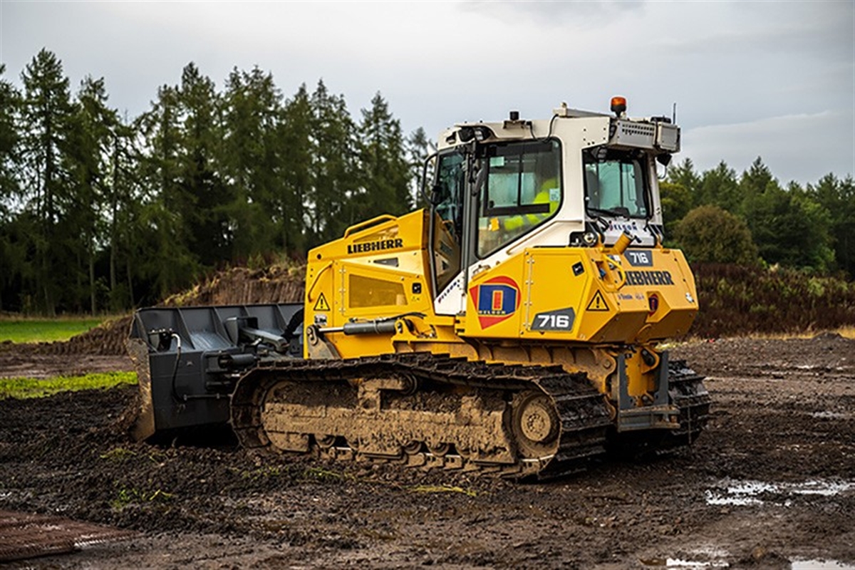 Delson Contracts expands Liebherr fleet with PR 716 G8 crawler dozer