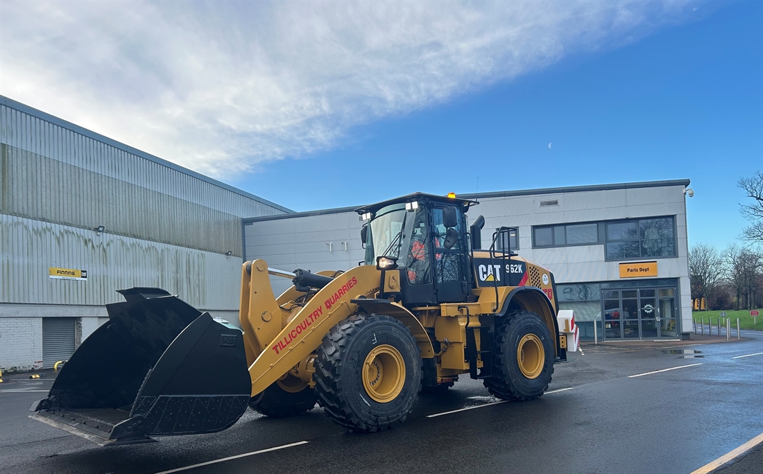 Machine repower supports cost efficiency, performance and sustainability at Tillicoultry Quarries