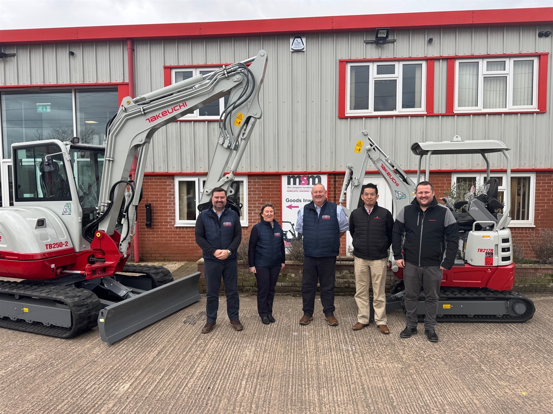 New Takeuchi dealer for the West Midlands
